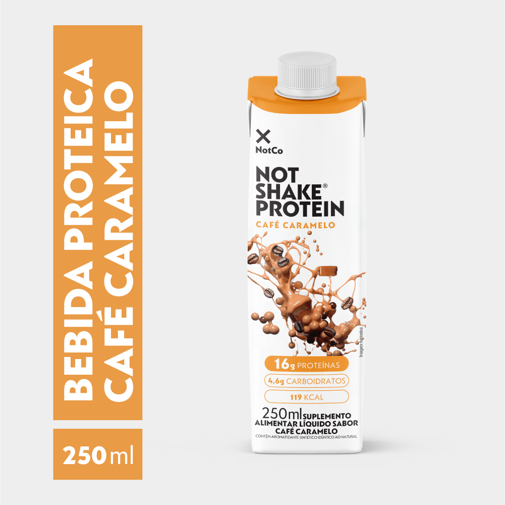 BEBIDA VEGETAL NOT SHAKE PROTEIN 250ML - NOTCO