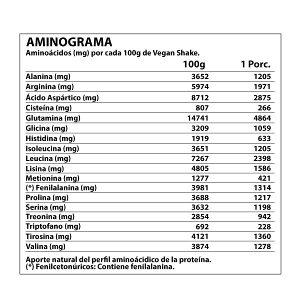 Proteina Vegan Shake 1 Kg 30 Servicios - WINKLER NUTRITION - Alphasuplestore