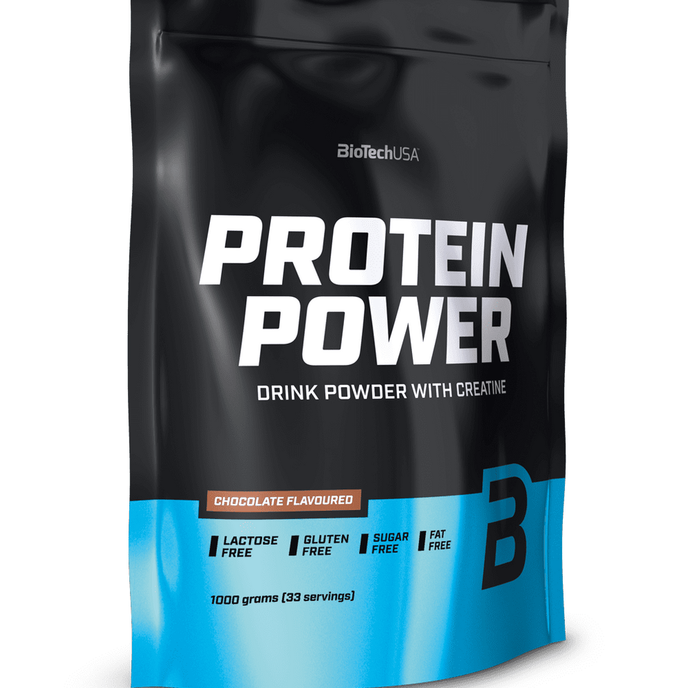 PROTEIN POWER CON CREATINA - BIOTECHUSA - 1 KILO
