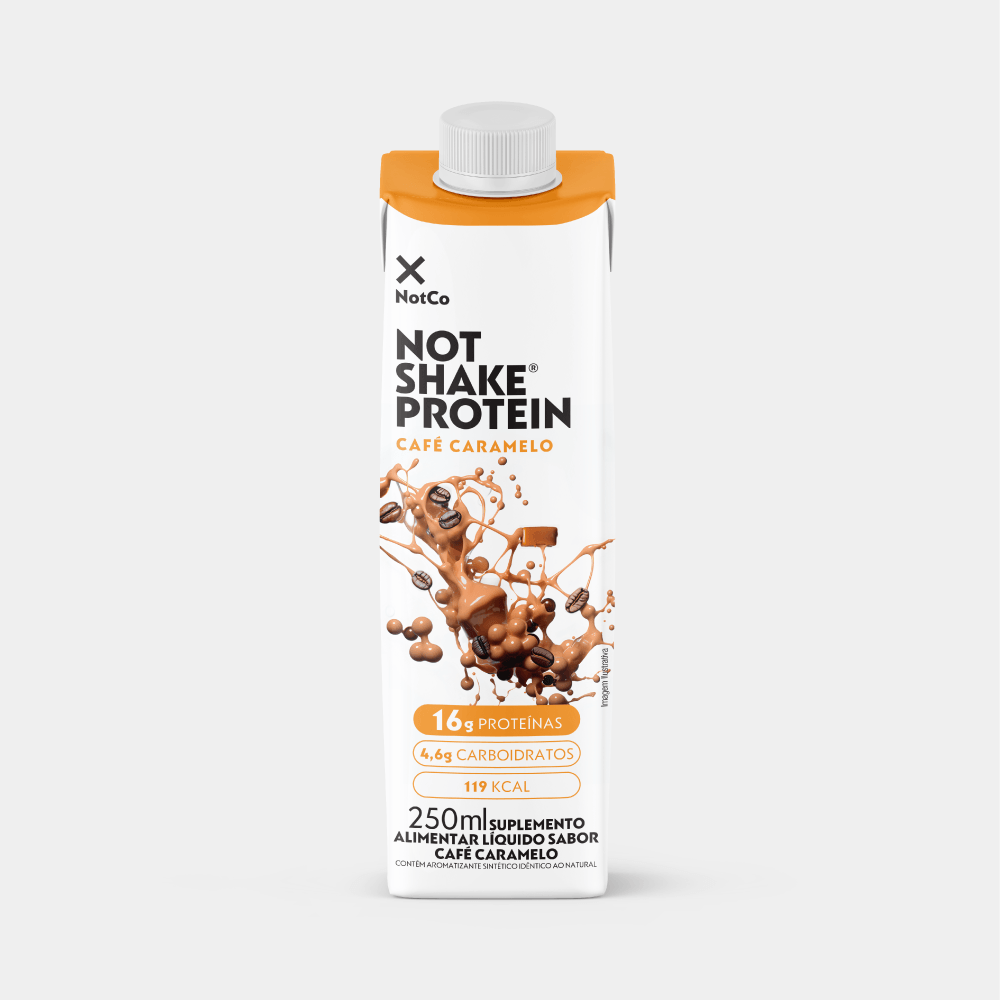 BEBIDA VEGETAL NOT SHAKE PROTEIN 250ML - NOTCO