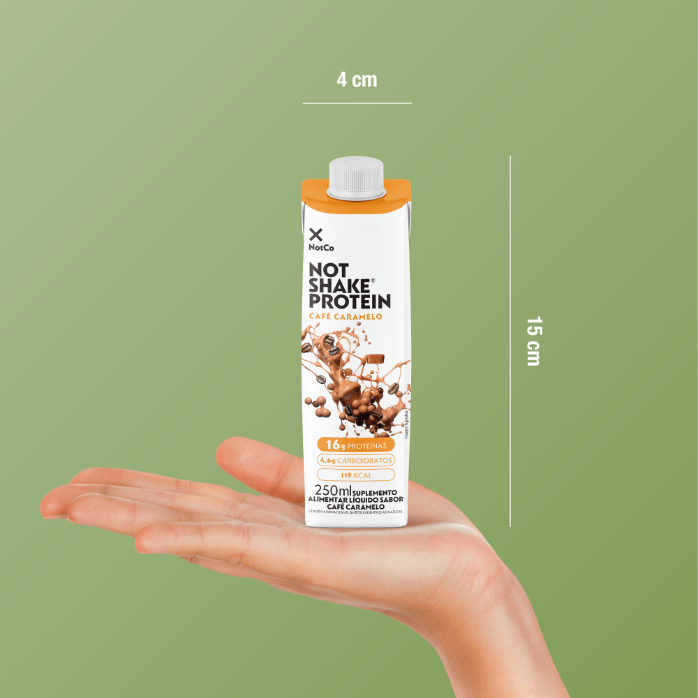BEBIDA VEGETAL NOT SHAKE PROTEIN 250ML - NOTCO