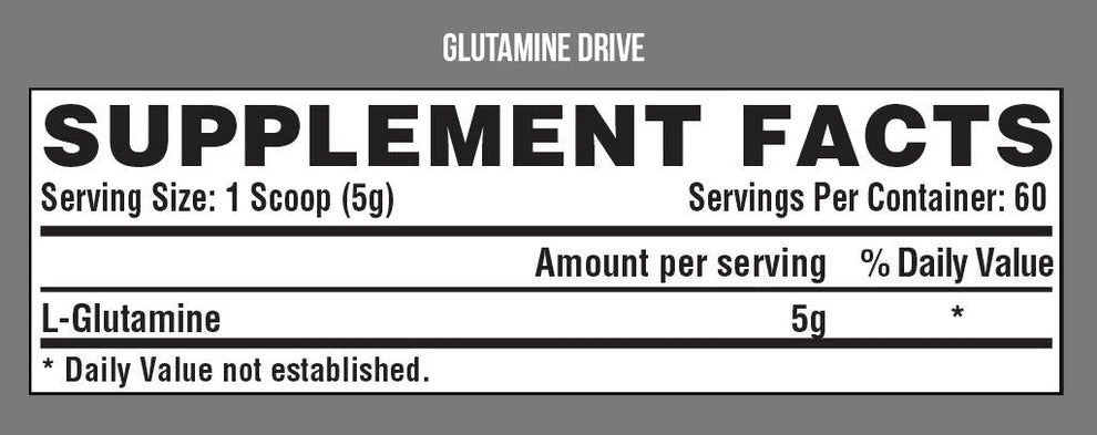 GLUTAMINA DRIVE 300G 60SV - NUTREX - Alphasuplestore