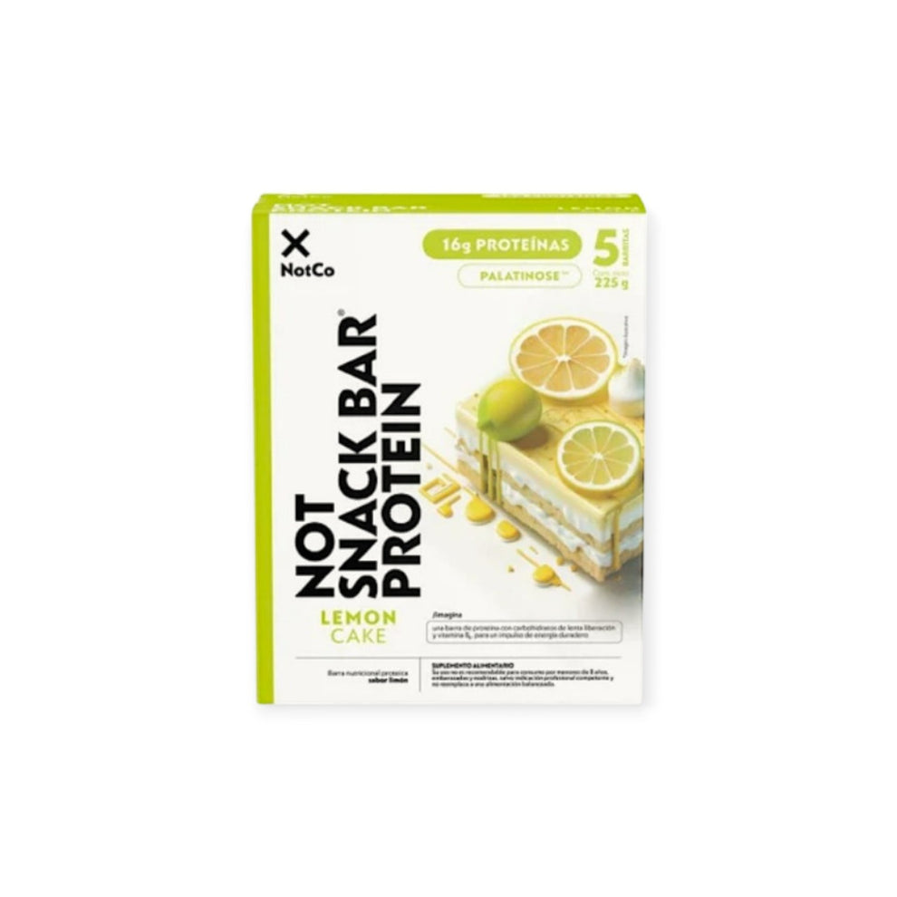 BOX 5 BARRAS DE PROTEINA NOTSNACK BAR 45GR - NOTCO