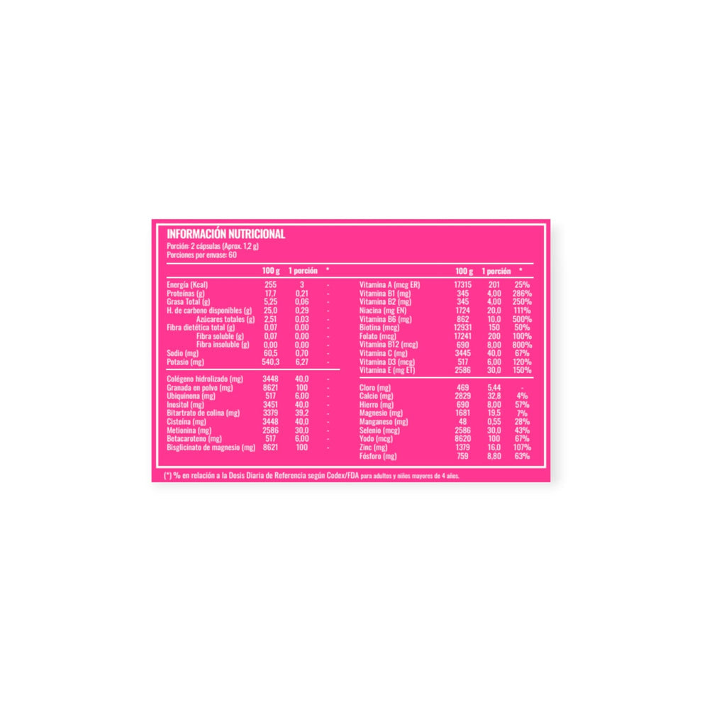 MULTIVITAMINICO FOR WOMEN 120 CAPSULAS - STRONGEST