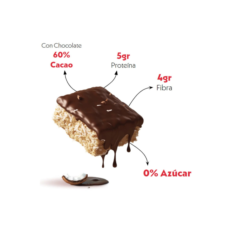 BARRAS DE PROTEINA NOT SQUARES 5 UNIDADES - NOTCO