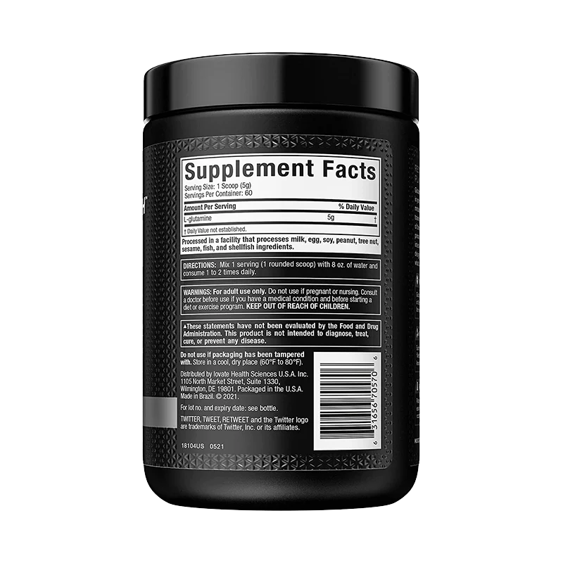 Muscletech Platinum 100% Glutamina (300 gr)