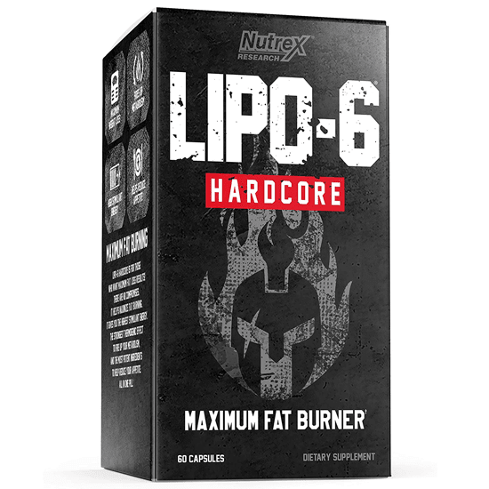 Lipo 6 black Hardcore 60 Cápsulas Nutrex - Alphasuplestore