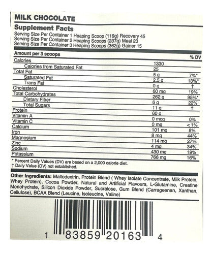 Ganador De Masa Anabolic Peak 12lbs - INNER ARMOUR