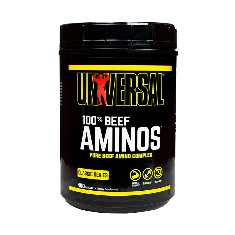 100% Beef Aminos - 400 Tabletas