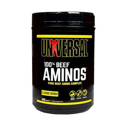 100% Beef Aminos - 400 Tabletas