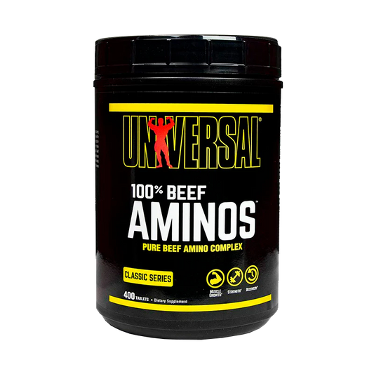 100% Beef Aminos - 400 Tabletas