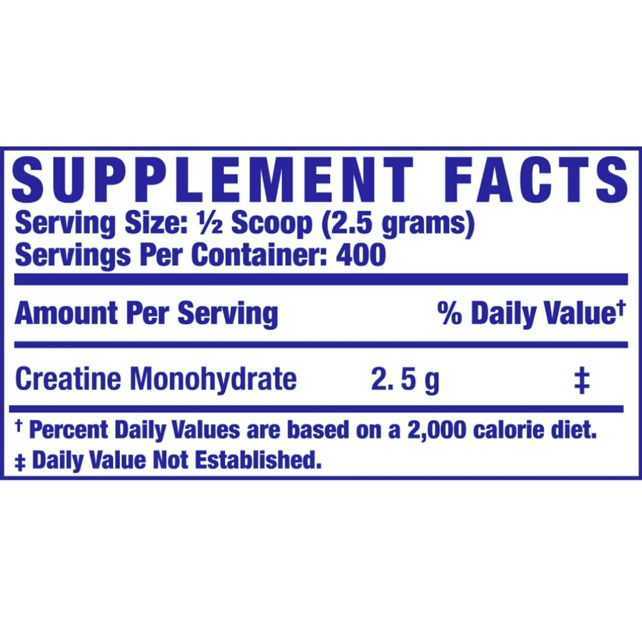 Creatine Ronnie Coleman xs 1kg