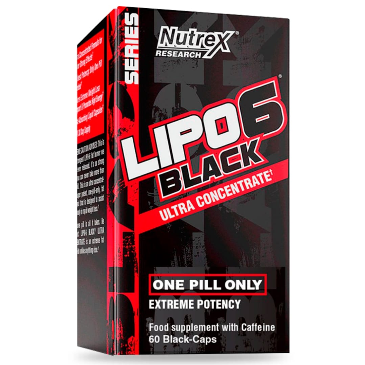 Lipo 6 Black Americano 60 Cápsulas Nutrex - Alphasuplestore