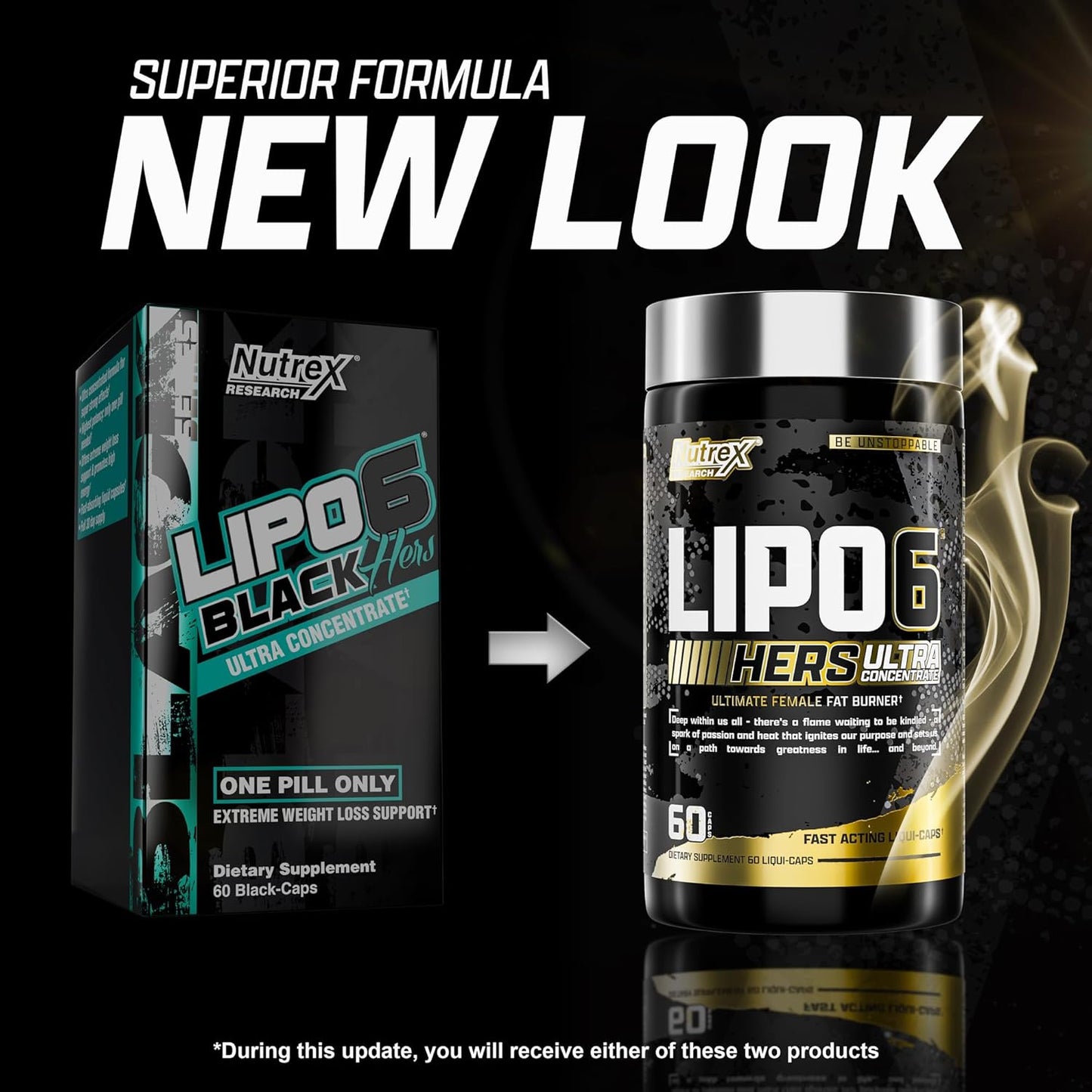 Lipo 6 black Hers 60 Cápsulas Nutrex