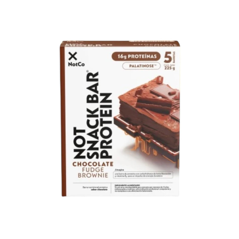 BOX 5 BARRAS DE PROTEINA NOTSNACK BAR 45GR - NOTCO
