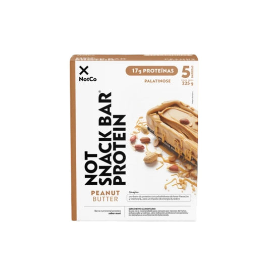 BOX 5 BARRAS DE PROTEINA NOTSNACK BAR 45GR - NOTCO