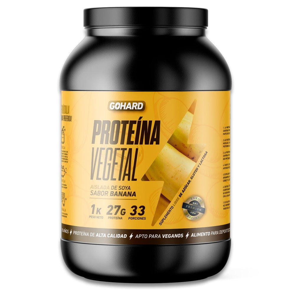 Proteína Vegetal Go Hard 1Kg 33 Servicios - Alphasuplestore