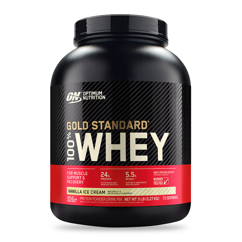 GOLD STANDARD 100% WHEY 5LB - OPTINUM NUTRITION - Alphasuplestore