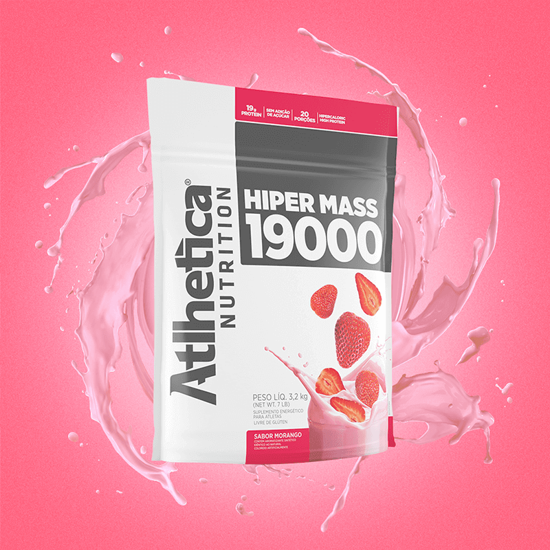 Hiper Mass 19000 Atlhetica Nutrition 7Lbs - Alphasuplestore