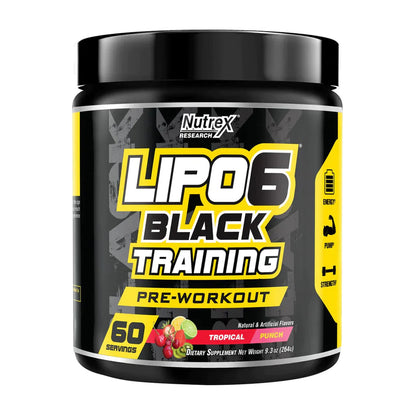 Lipo 6 black training - 60 Servicios - Nutrex