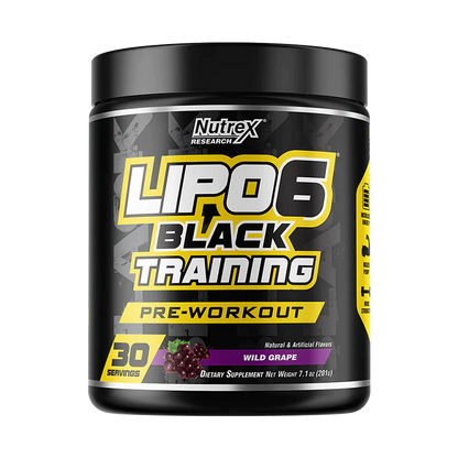 Lipo 6 black training - 30 Servicios - Nutrex