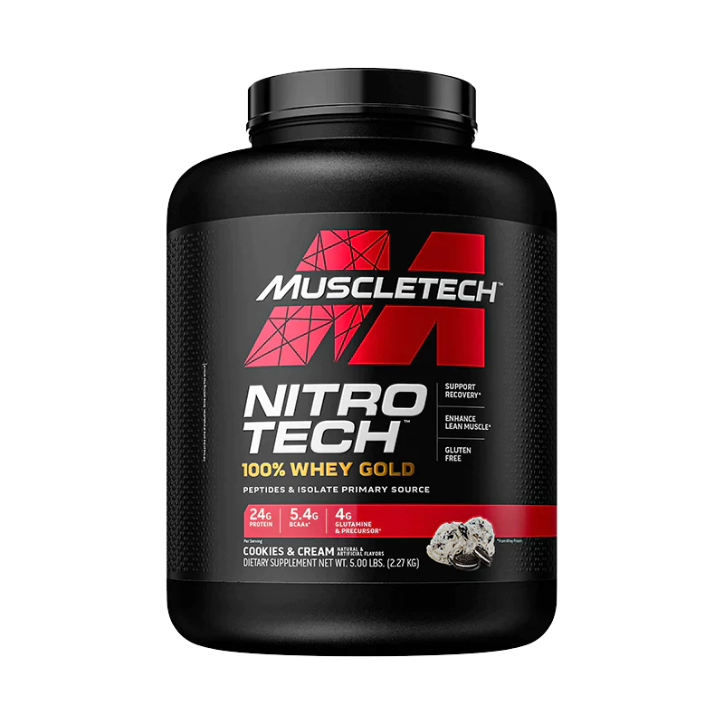 Nitro Tech Whey Gold 5Lbs - Alphasuplestore