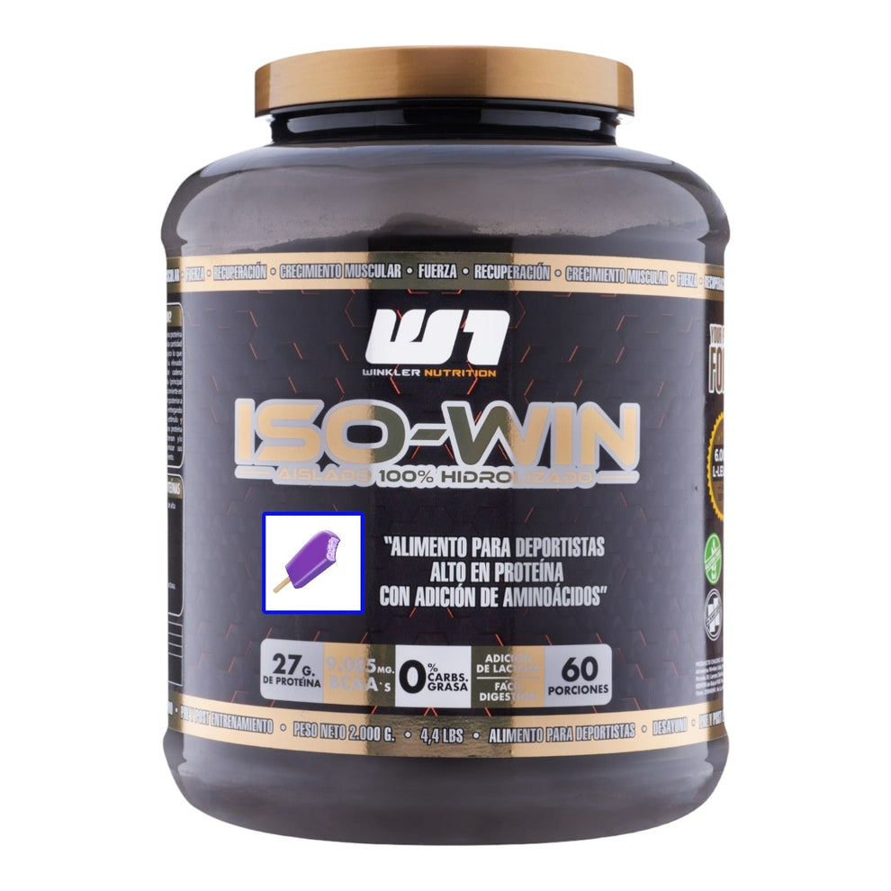 Proteína hidrolizada Iso Win 2 kgs. 60 servicios - Alphasuplestore