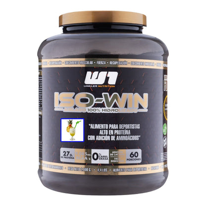 Proteína hidrolizada Iso Win 2 kgs. 60 servicios - Alphasuplestore