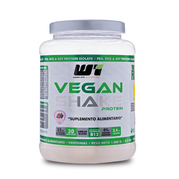 Proteina Vegan Shake 1 Kg 30 Servicios - WINKLER NUTRITION - Alphasuplestore