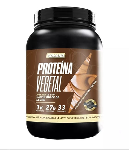 Proteína Vegetal Go Hard 1Kg 33 Servicios - Alphasuplestore