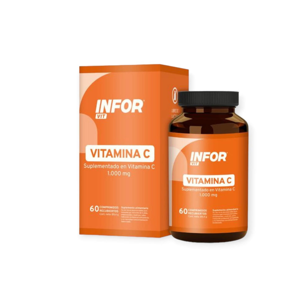 VITAMINA C 1000 MG 60 COMPRIMIDOS - INFOR VIT