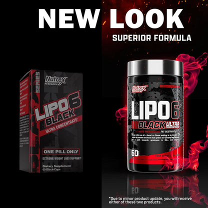 Lipo 6 Black Americano 60 Cápsulas Nutrex