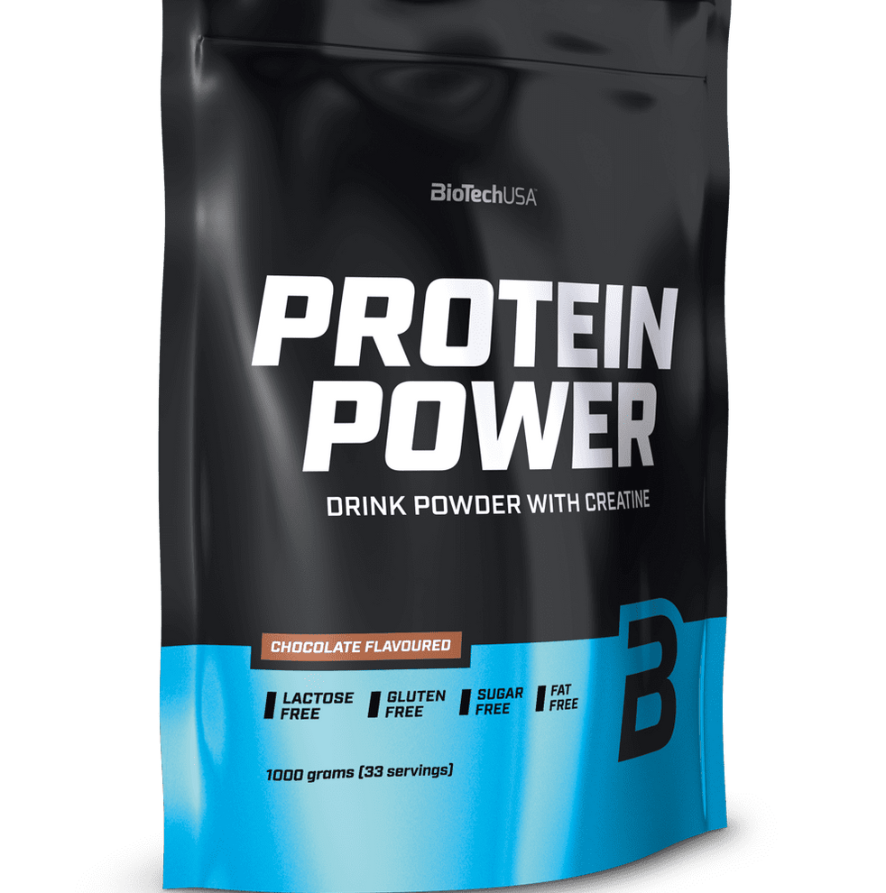 PROTEIN POWER CON CREATINA - BIOTECHUSA - 1 KILO