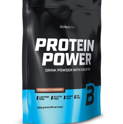 PROTEIN POWER CON CREATINA - BIOTECHUSA - 1 KILO