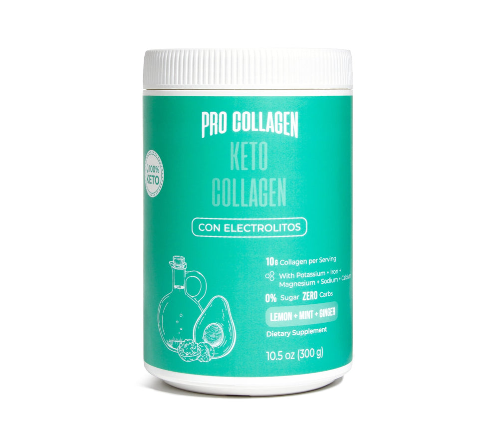 KETO COLLAGEN LIMÓN, MENTA, JENGIBRE 300 GRS - PROCOLLAGEN