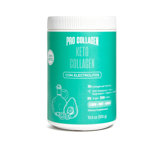 KETO COLLAGEN LIMÓN, MENTA, JENGIBRE 300 GRS - PROCOLLAGEN