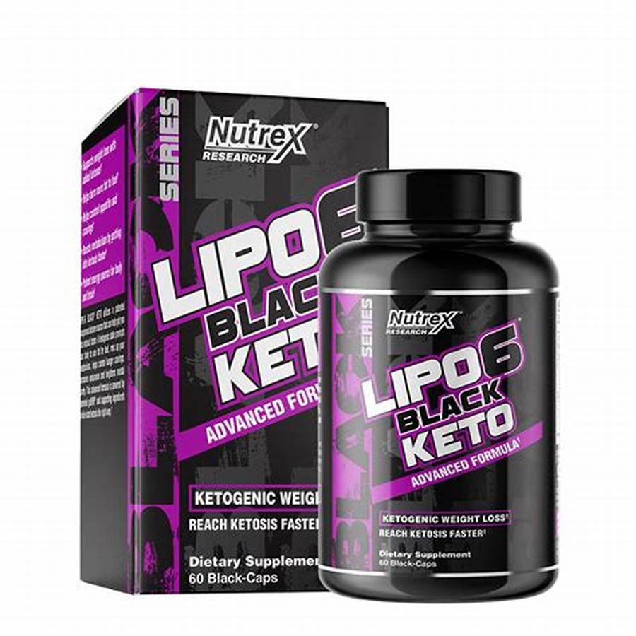 Lipo 6 black Keto - 60 Cápsulas -  Nutrex