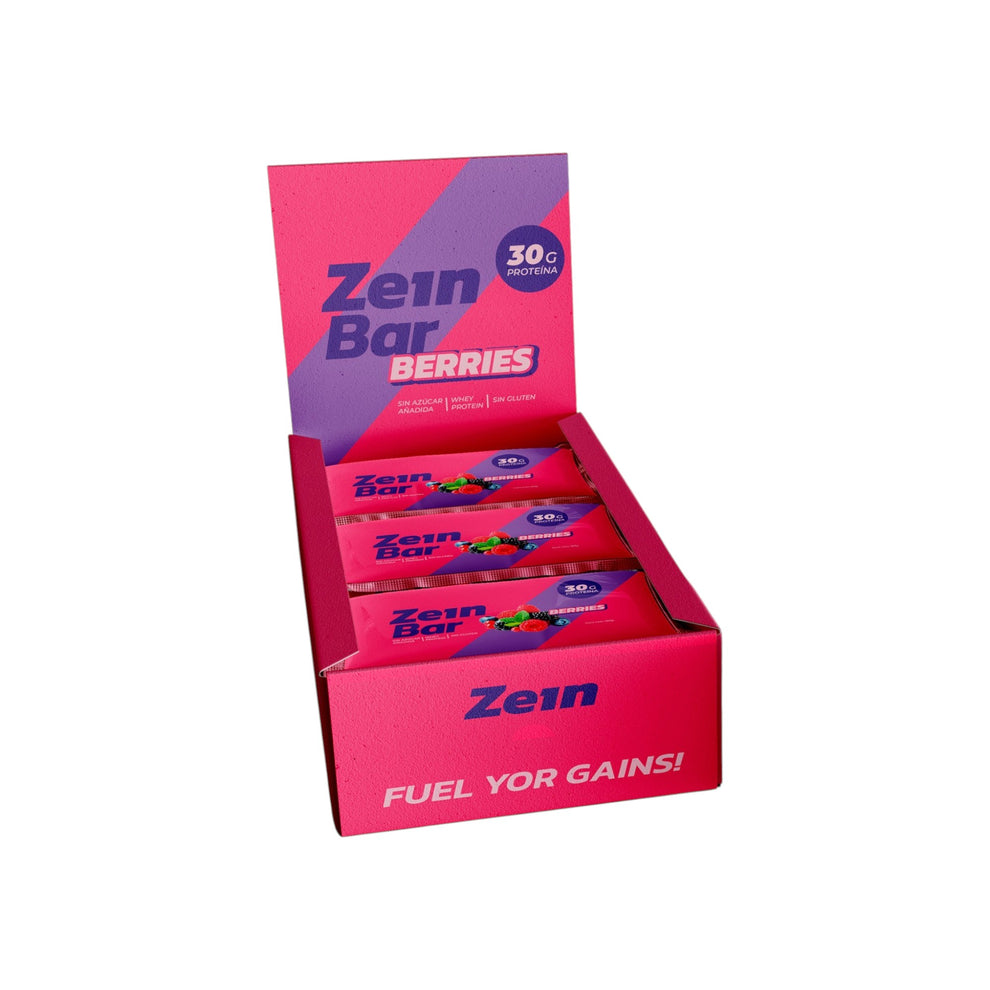 BOX DE 12 BARRAS DE PROTEINA ZEIN BAR 100GR NORMAL O MIXTA - ZEIN