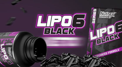 Lipo 6 black Keto - 60 Cápsulas -  Nutrex - Alphasuplestore