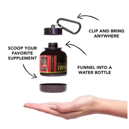Porta Proteína Gold Standar 100% Whey 200 ML