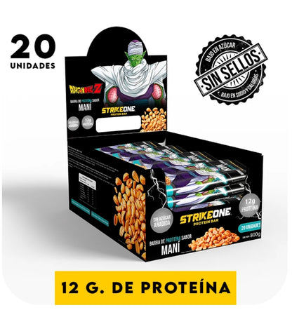 BARRA DE PROTEINA 12 GR - STRIKE ONE BOX 20 UNIDADES - 4 VARIEDADES