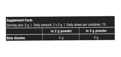 Beta Alanine - Biotechusa - 75 Servicios
