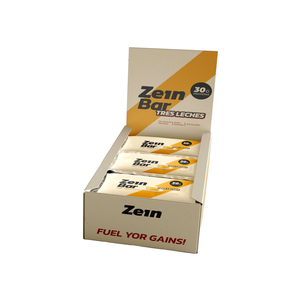 BOX DE 12 BARRAS DE PROTEINA ZEIN BAR 100GR NORMAL O MIXTA - ZEIN