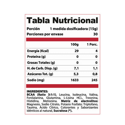Aminoácidos Esenciales EAAs + Electrolitos 450 Gr - WINKLER NUTRITION