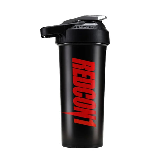 SHAKER NEGRO ROJO - 600 ML - REDCON1