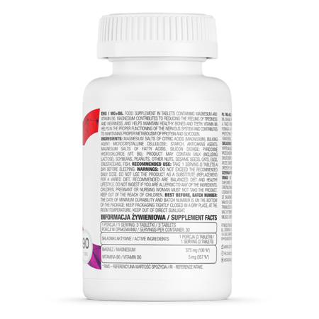 OSTROVIT VITAMINA MAGNESIO + B6 90 TABS