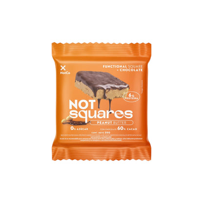 BARRAS DE PROTEINA NOT SQUARES 5 UNIDADES - NOTCO