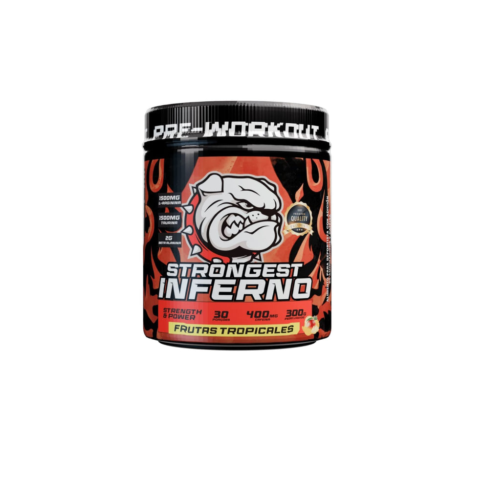 PRE-ENTRENO INFERNO 300GR - STRONGEST