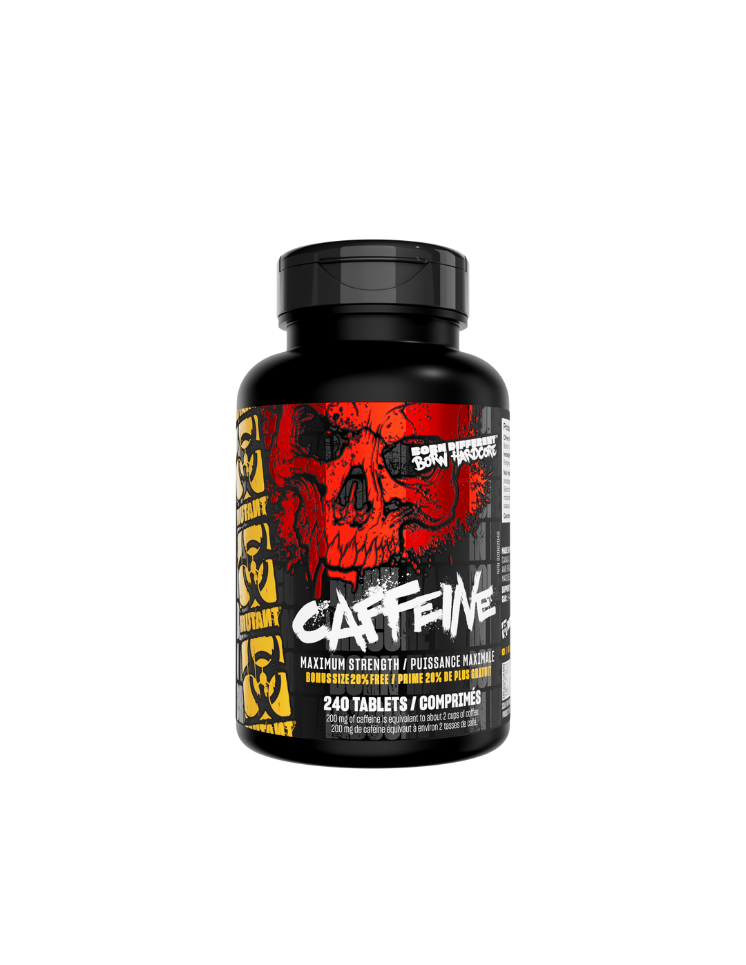 CAFEÍNA MUTANT 240 PASTILLAS 200 MG