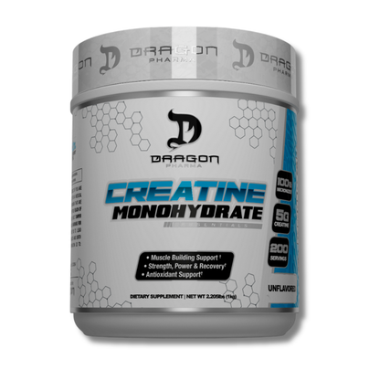 Creatina MONOHYDRATE Essentials - 1 kg / 200 servicios, unflavored - Dragon Pharma